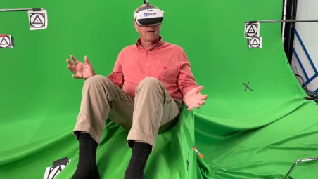 RocketVRHealth_Green Screen Virtual Reality Shoot