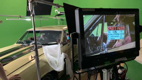 Green Screen Car Studio 2