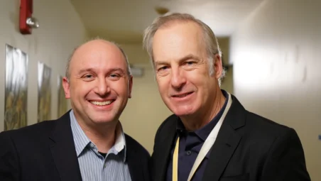 CRMG founder Don Schechter and actor Bob Odenkirk